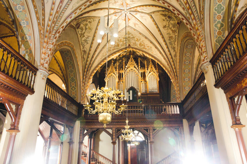 Takvalven i Helsinge kyrka S:t Lars.