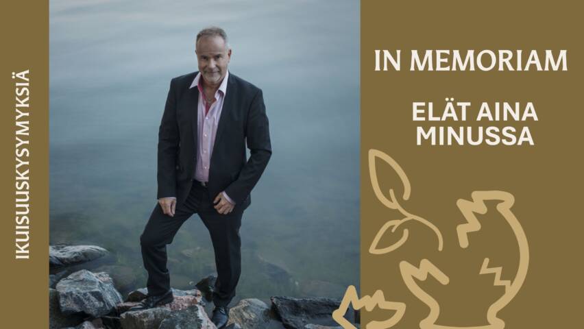 Ikuisuuskysymyksiä: Petri Laaksosen konsertti In Memoriam, elät aina minussa.