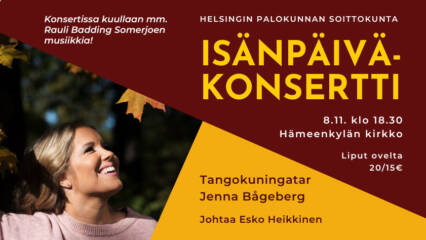 Syksyn värejä, kuvassa Jenna Bågeberg