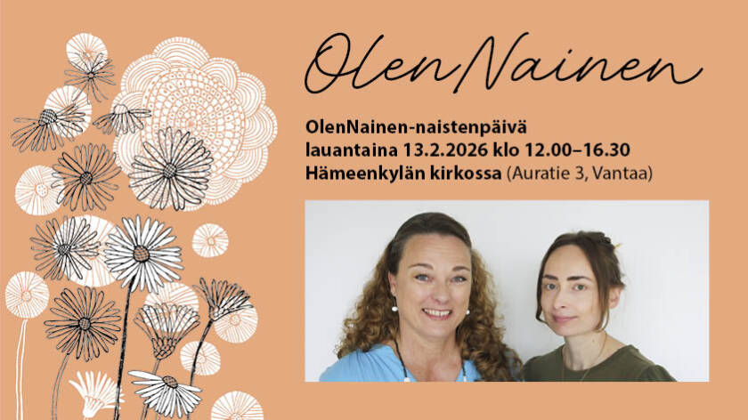 OlenNainen-naistentapahtuman mainos 2